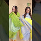 Pastel Green Handloom Linen X Linen 2-Piece Set Kurti & Dupatta (UNSTITCHED) - 861