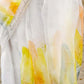 The Feathers Of Bird In Ivory White-Organza Hand-painted Saree-017