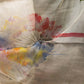 Multi Color Poppy Buds Garden Organza Hand-painted Saree-066