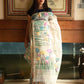 Exclusive Off White Multicolor Tulips Silk Jamdani Saree-035 - indeloom